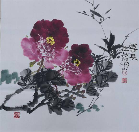 著名画家朱峰新独辟蹊径学术艺德育人