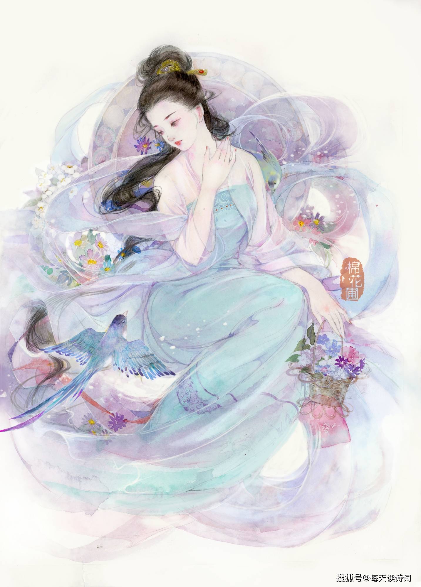 极尽浪漫的李白为何写下一首如此幽怨的婉约诗?读来美得要死