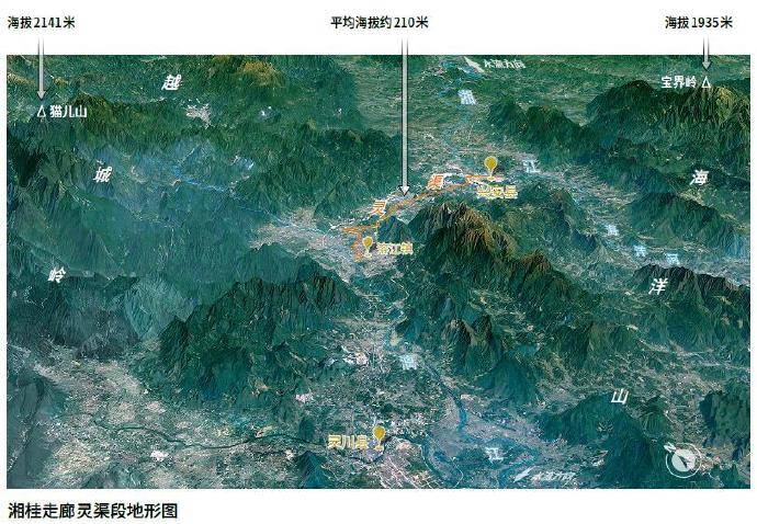 地理图志湘桂走廊