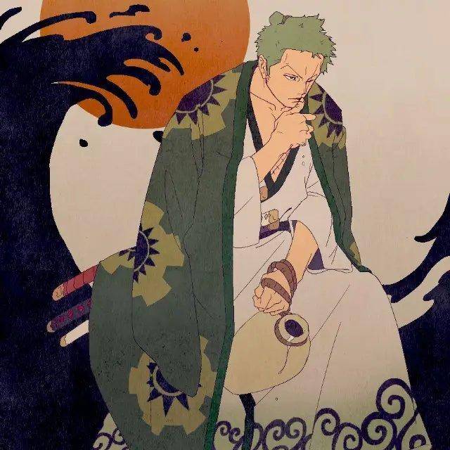 海贼王头像分享色调鲜艳又唯美三大主力和之国扮相太亮眼