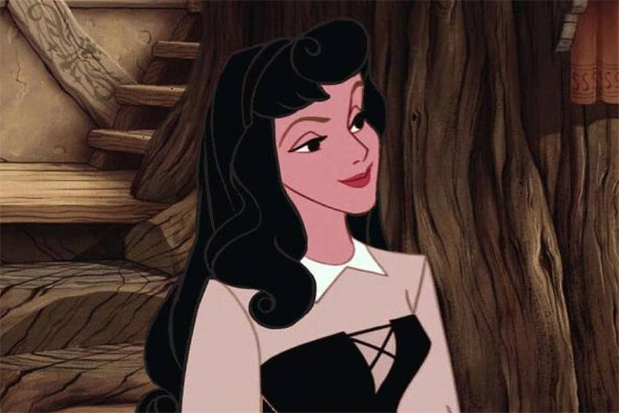 黑发睡美人01尽管每位公主的长相都十分精致,但是当她们换掉原本的发