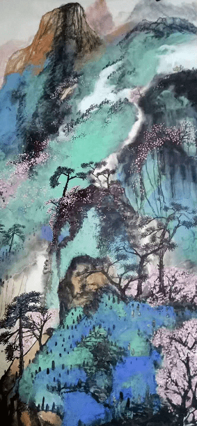 中国美术家协会会员张林国画鉴赏