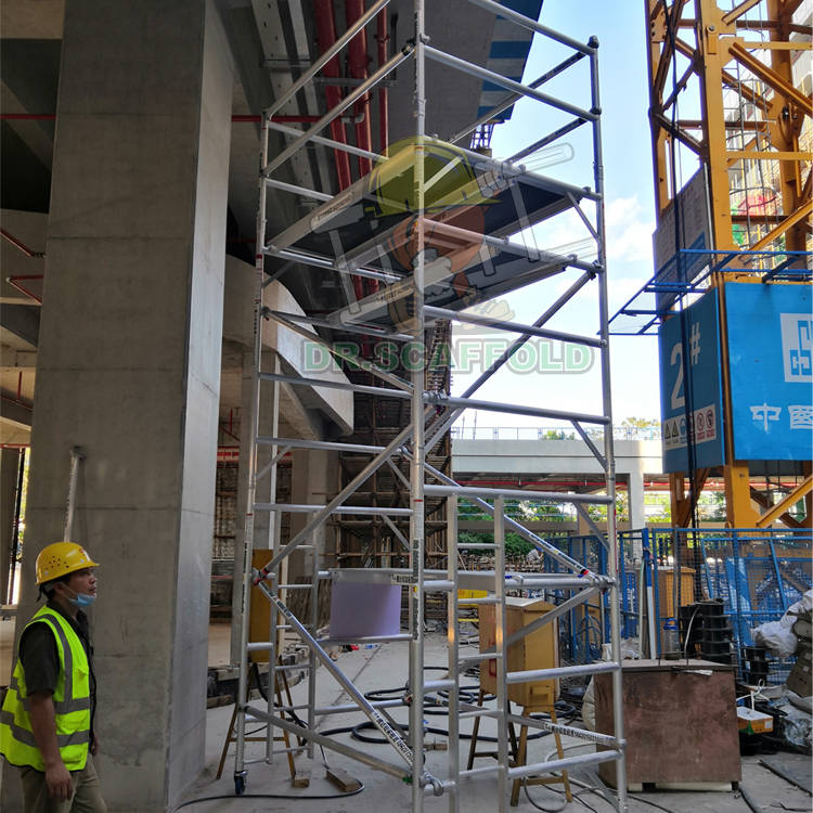 脚手架铝合金在建筑施工行业中的应用