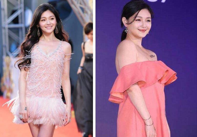 原创43岁大s胖到"失控"?身穿宽松黑色西装,依旧难以掩盖膀大腰圆