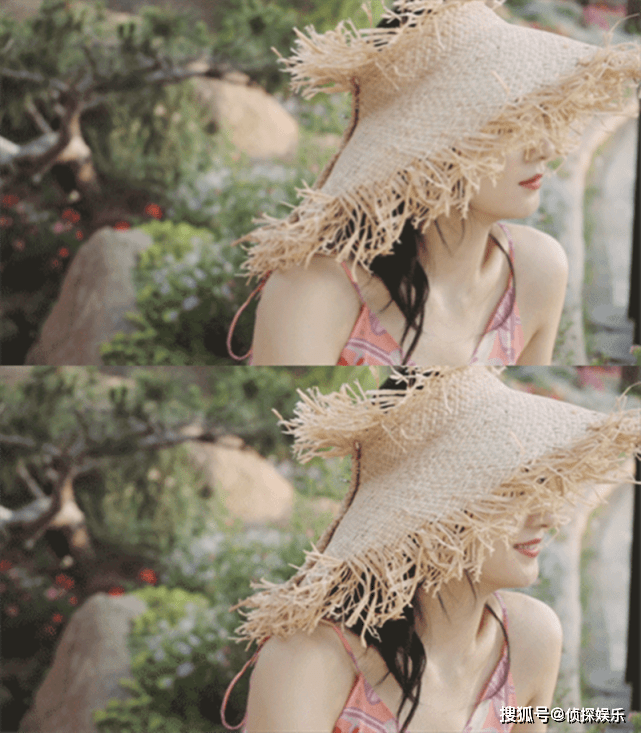 赵丽颖浪漫七夕大片来袭,草帽配粉衣美如仙女,先替冯绍峰心动了