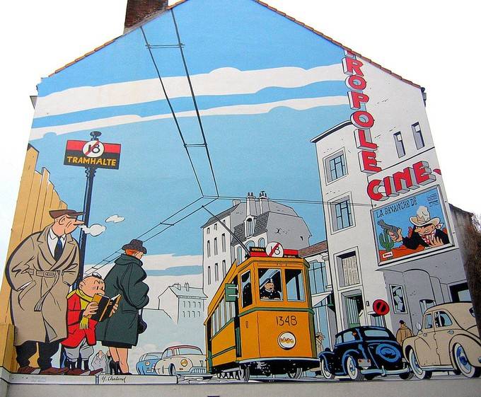 在比利时寻找记忆中熟悉的童趣!_漫画