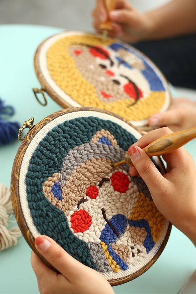手工diy丨值得一试的小手工(戳戳绣篇)