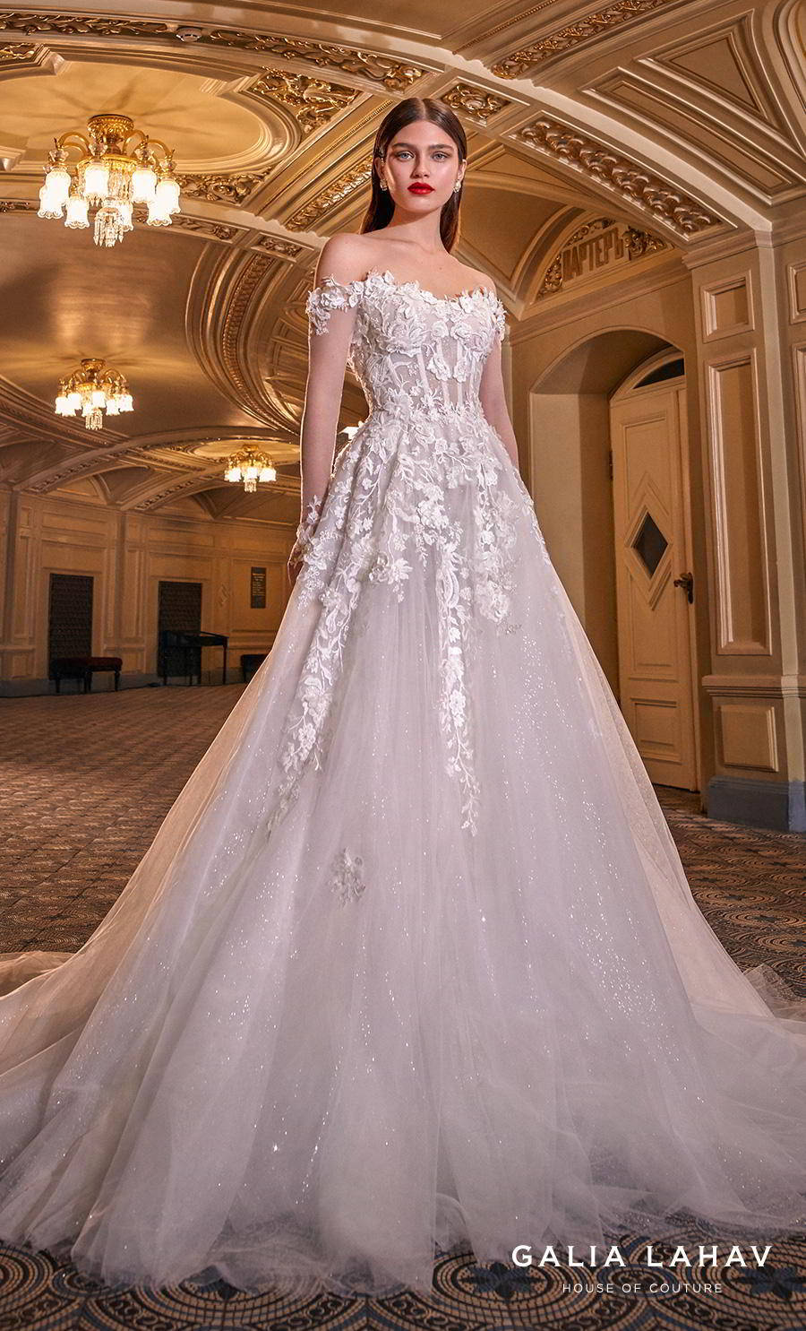 原创stealtheshowwithgalialahav2020makeascene春季婚纱系列