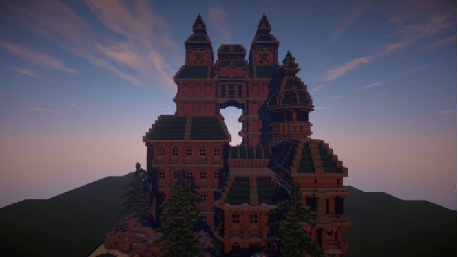 它因为历史原因充满着一些浪漫元素,所以喜欢古典系建筑的大神一般会