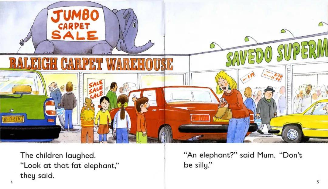 伴读| 牛津树【4-15】the flying elephant
