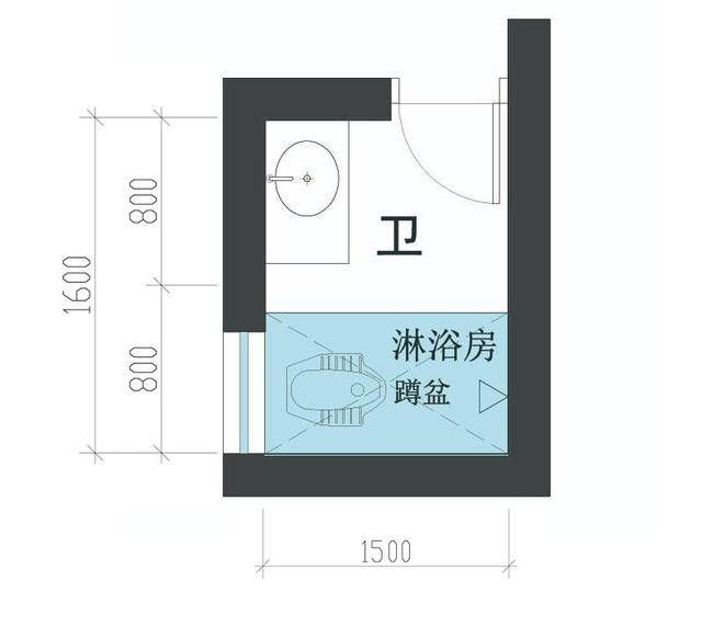 不足3平米的卫生间怎么做干湿分离讲讲小卫生间装淋浴房的方法