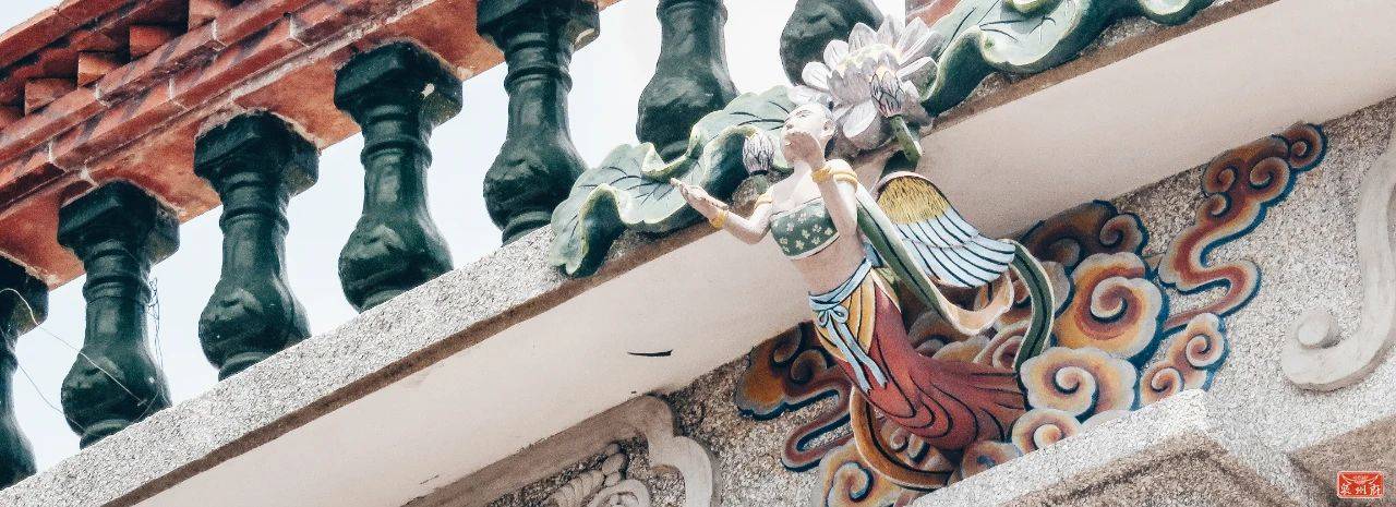 7314泉州市标《飞天迎宾》7314开元寺大雄宝殿"南音生南国,曲