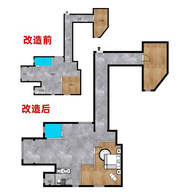 胡一菲的挖掘机户型,应该怎么装修设计,设计师给出了答案!