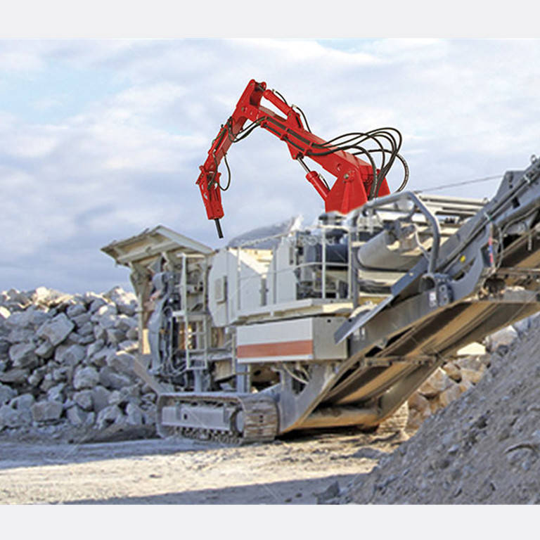 选矿厂破碎用机械设备固定式液压破碎机