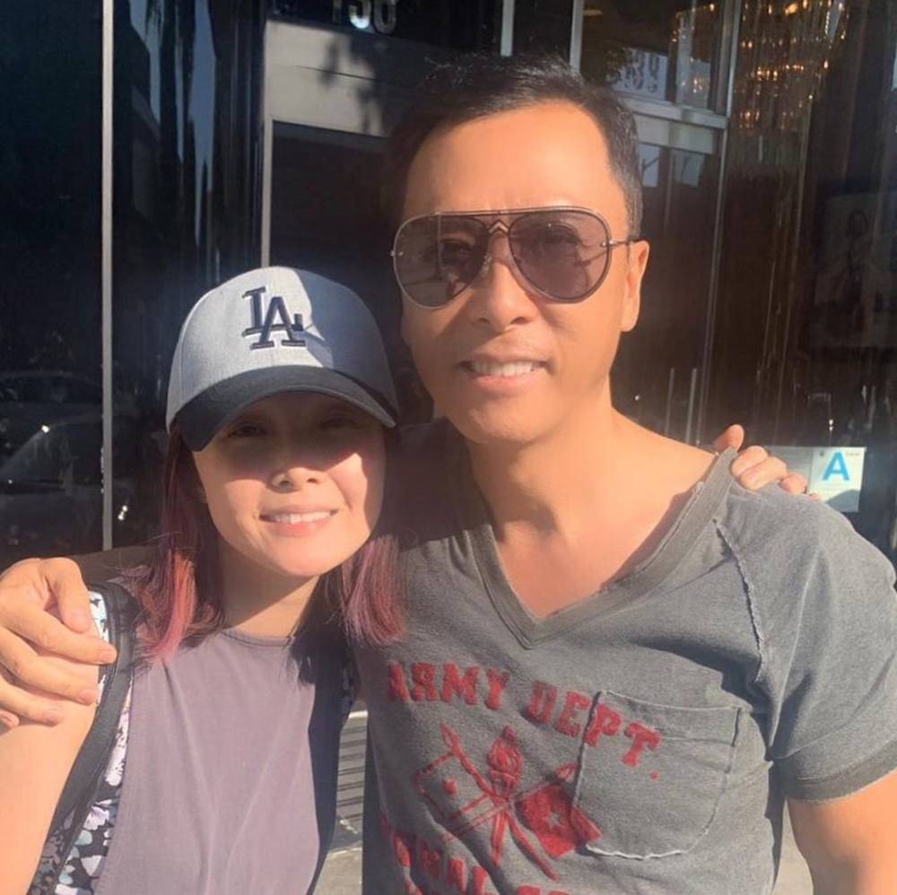 甄子丹有位一样很能打兼颜值高的妹妹 46岁了还能保持冻龄