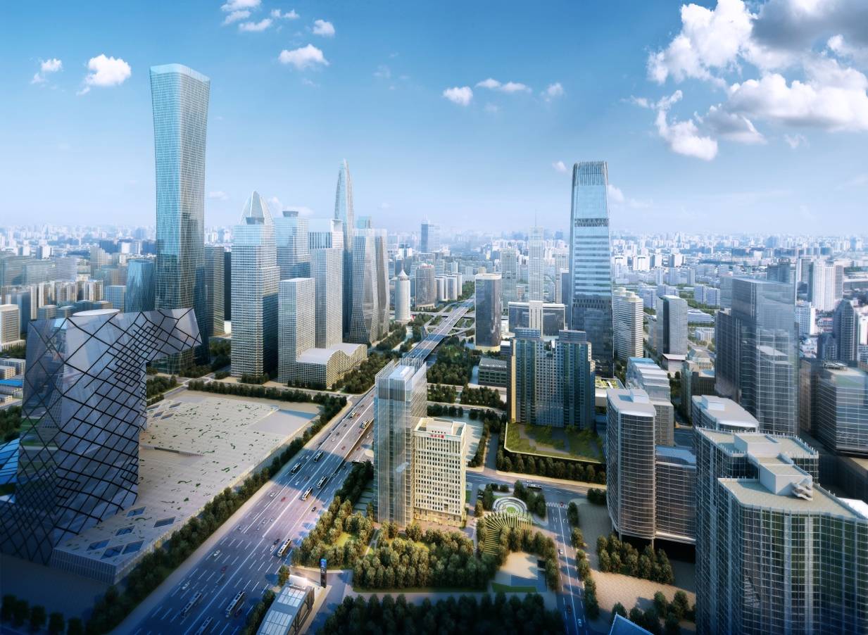 北京cbd最新规划效果图图片