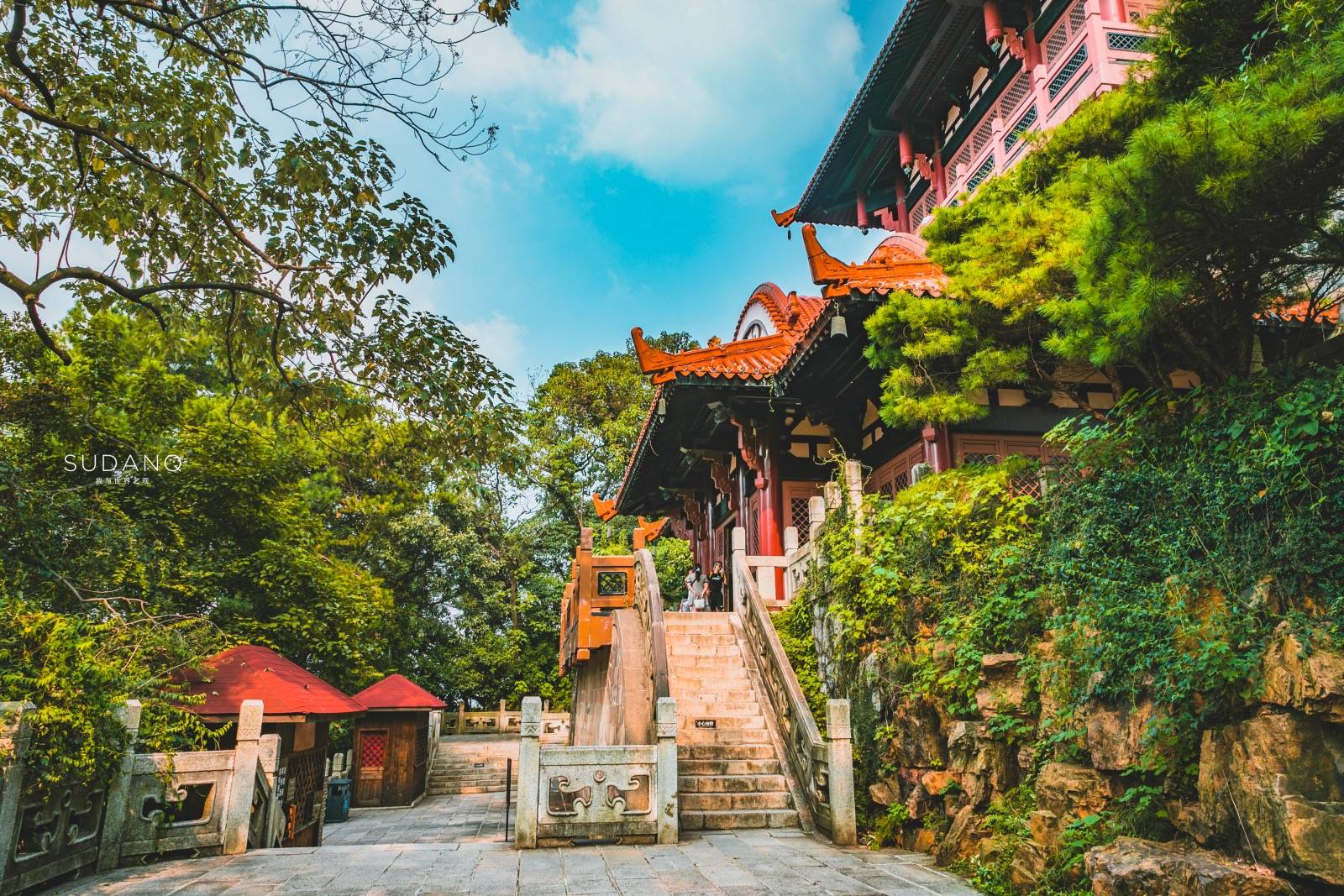 武汉楚天台:仿古代章华台而建,可媲美江南三大名楼