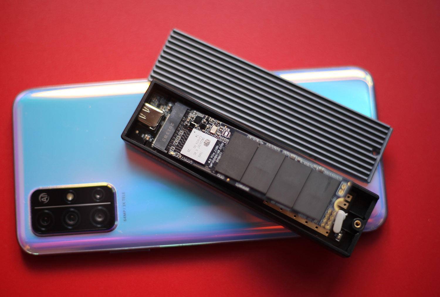 原创给ssd穿上铠甲oricom2pvc3硬盘盒图赏