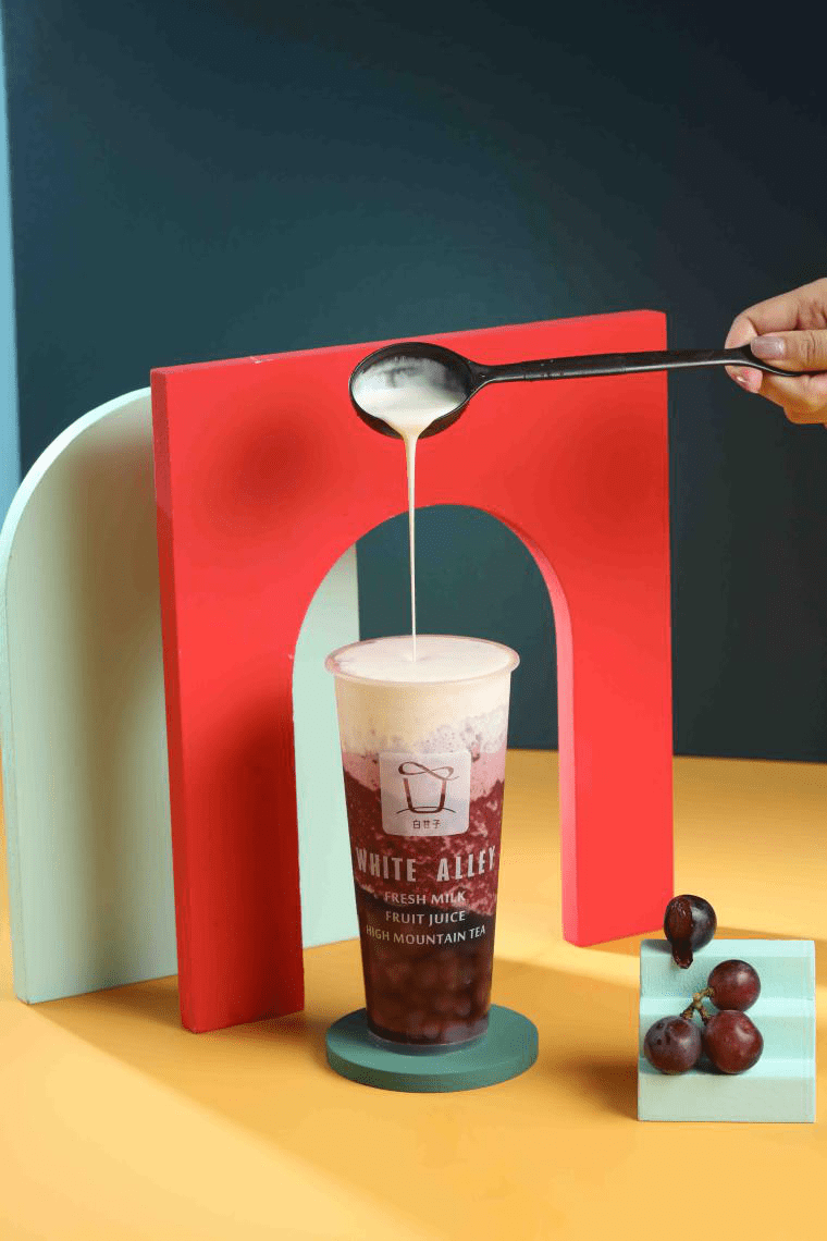 热烈祝贺"白巷子"入选中国优选品牌_奶茶