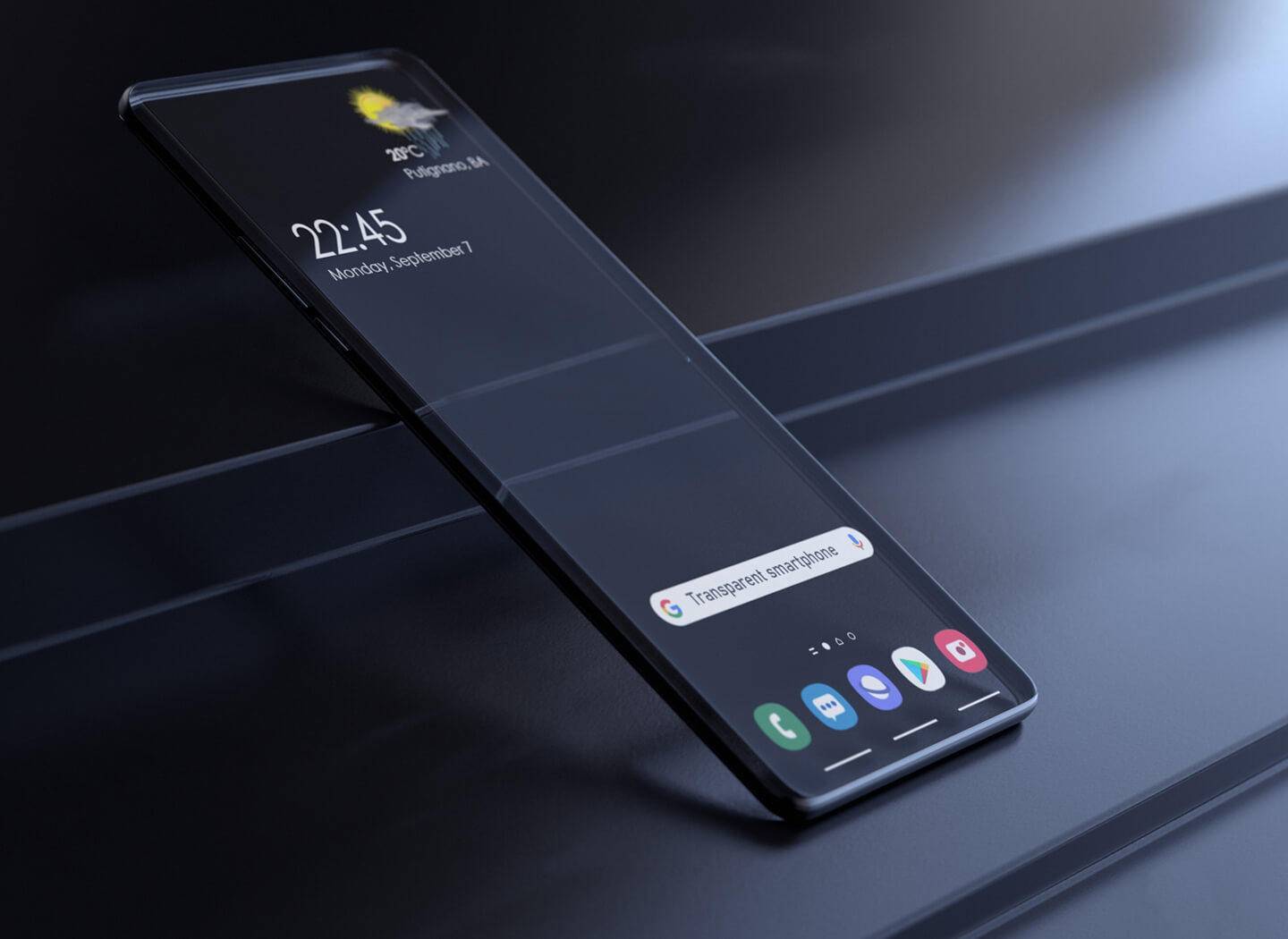 梦想要成真?三星透明手机技术专利曝光