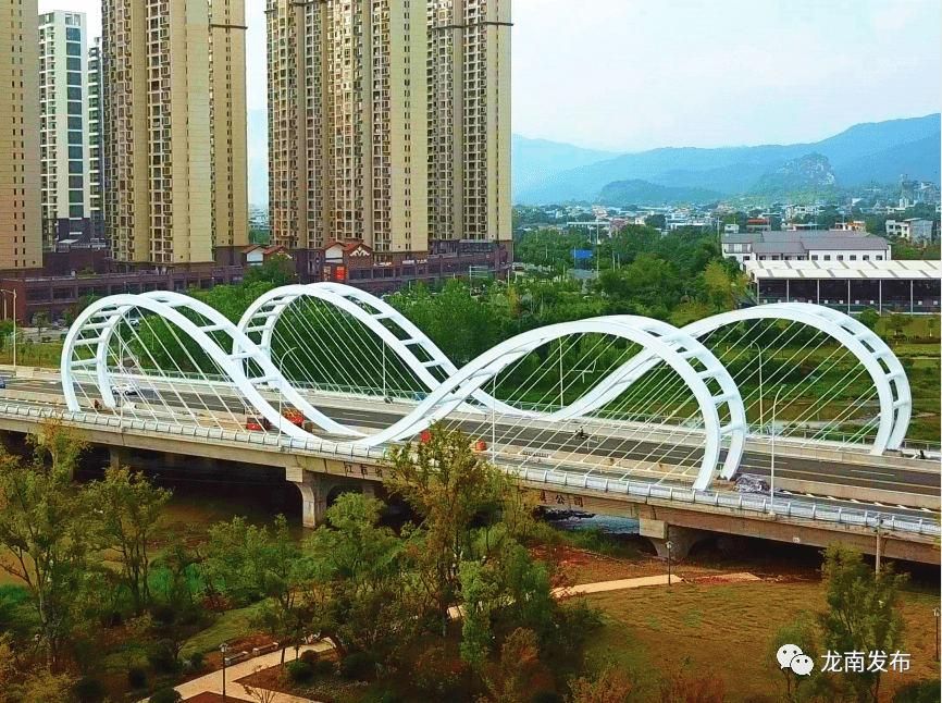 好靓!龙南这座大桥即将竣工