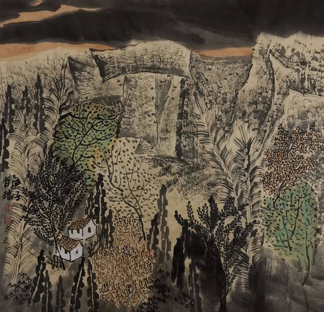 艺墨传承 | 香港画院第三届中国画大展——张哲珠作品鉴赏_山水