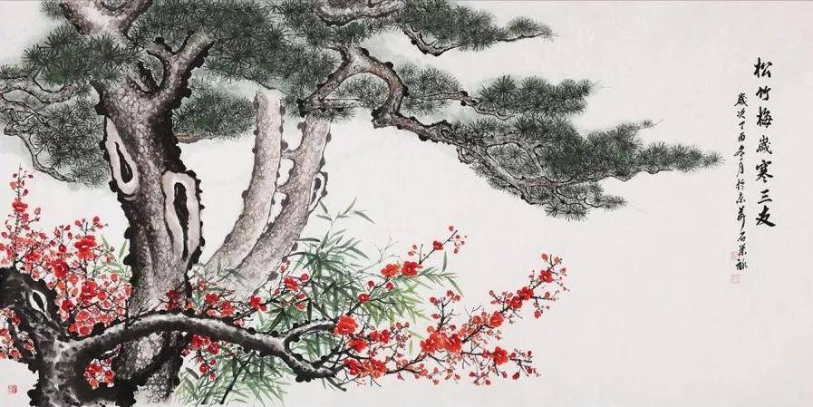 松竹梅,中国文化的风骨_人格
