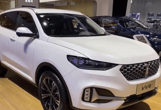 2021款wey vv6到店实拍,售14.8万起,配生命体征监测,配2.0t