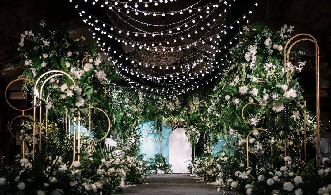 童话世界的森系婚礼一种充满灵动感的意境