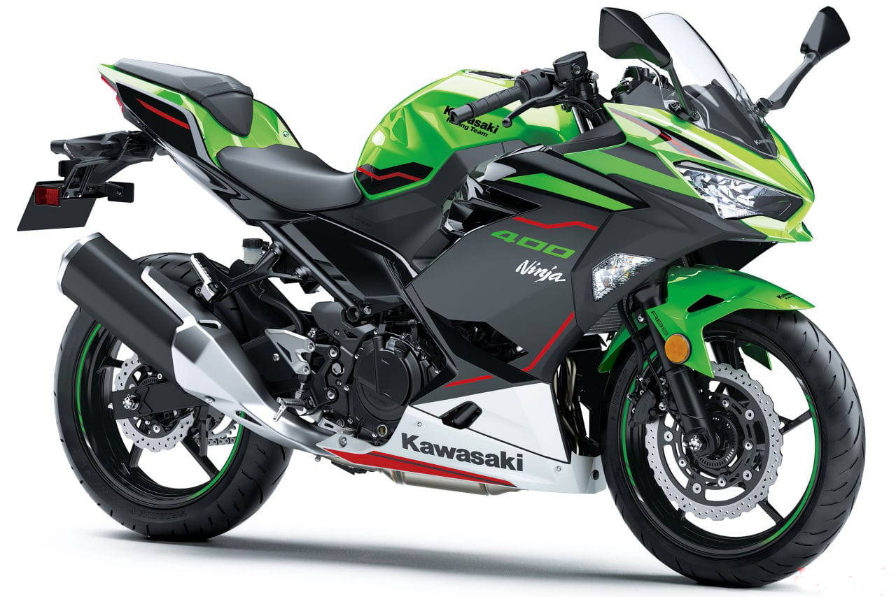 川崎ninja400发布2021款 配置不变更改版画加入新色