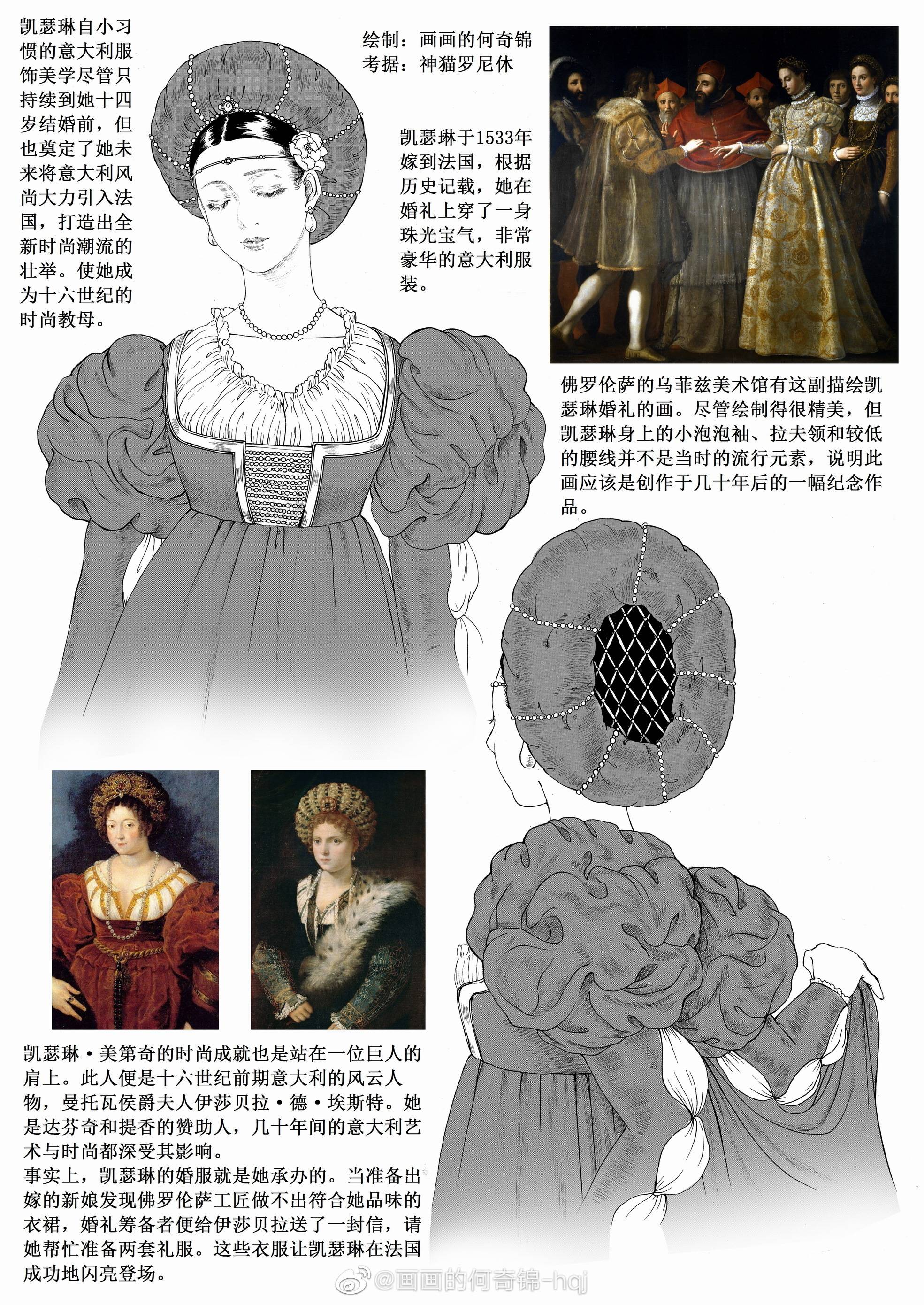 意大利文艺复兴时期女性发型