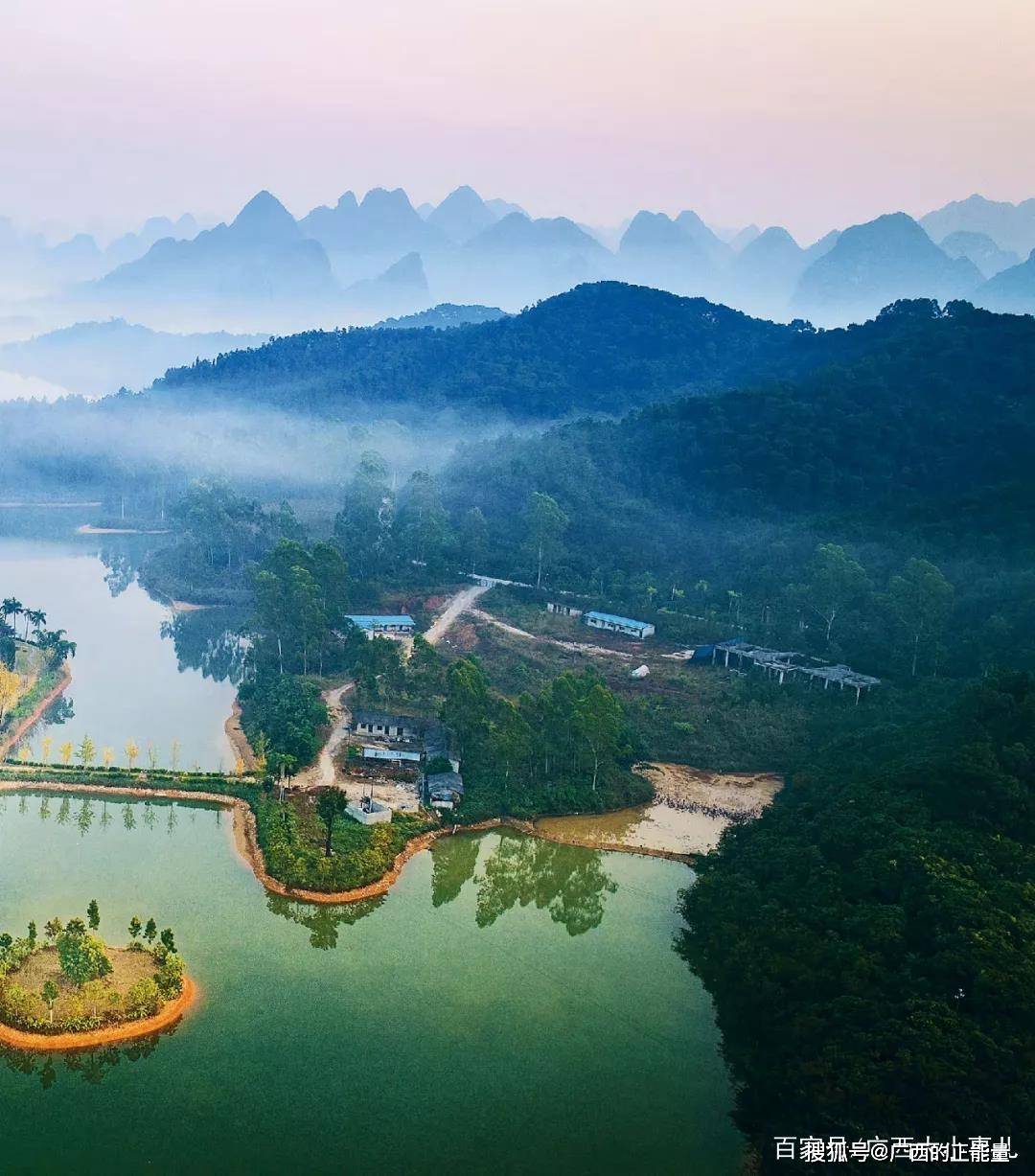 世界长寿乡上林四季繁华馥味浓金莲湖