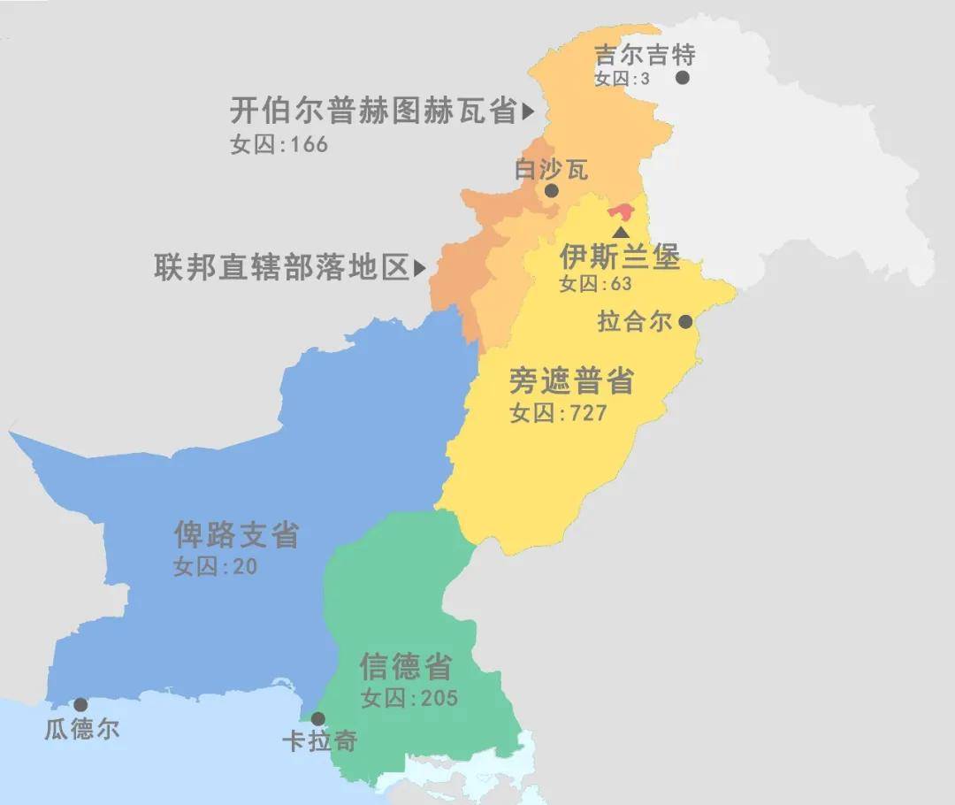 巴基斯坦开普省地图图片