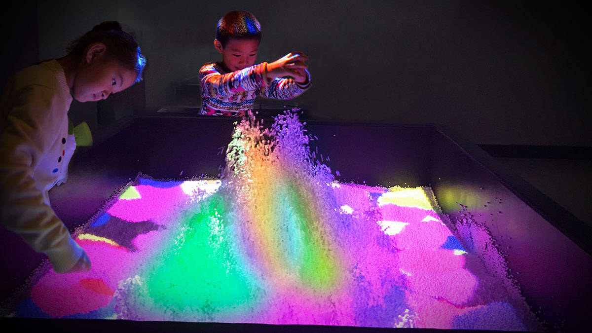 全息投影-魔幻烟花/magic fireworks