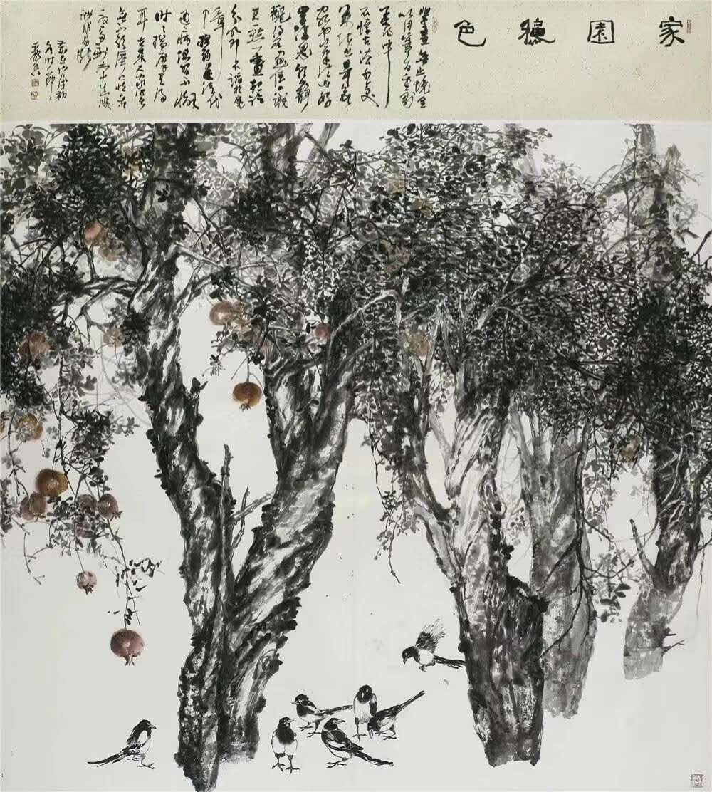 郭丽香|中国著名花鸟画家郭丽香精品作品赏析