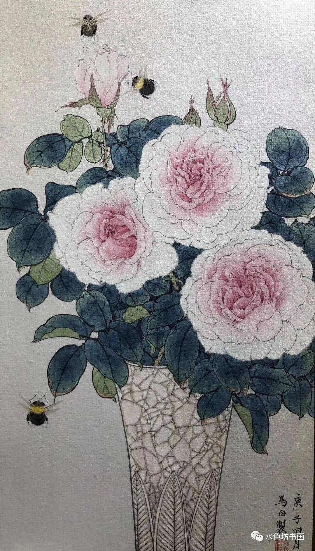 画家专栏│马白仿古创新清丽绝尘