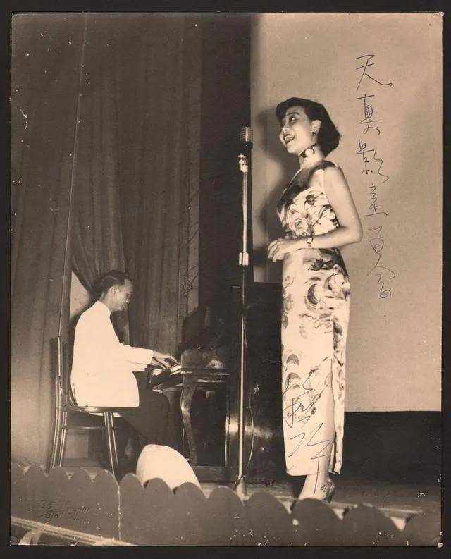 昔日老上海当红歌星病逝美国,外孙翻开旧相册才知她的身份,珍贵照片