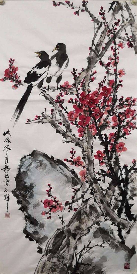 墨先生书画院创始人孙辉:传承写意花鸟之精髓_手机搜狐网