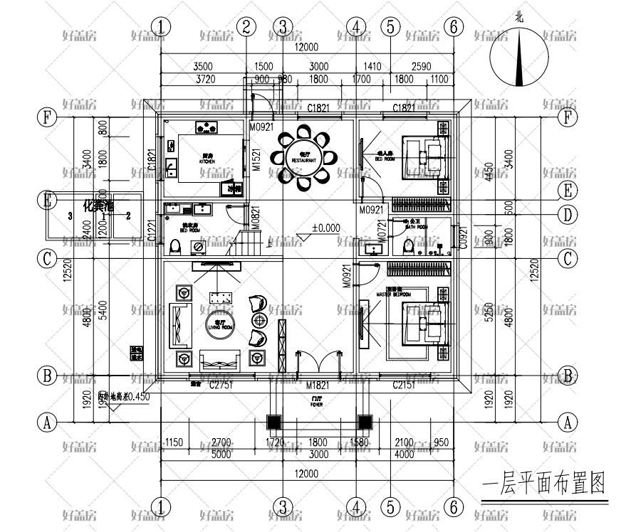 自建房图纸大全