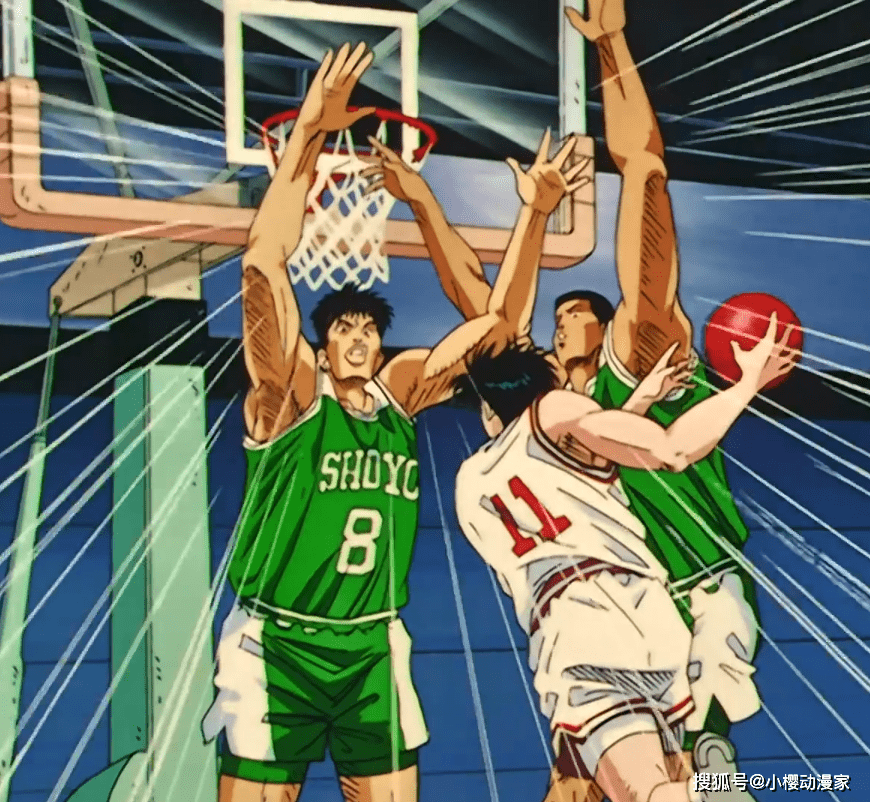 解析《灌篮高手》湖北vs翔阳经典赛事,隐藏的王牌,总冠军的心!_湘北