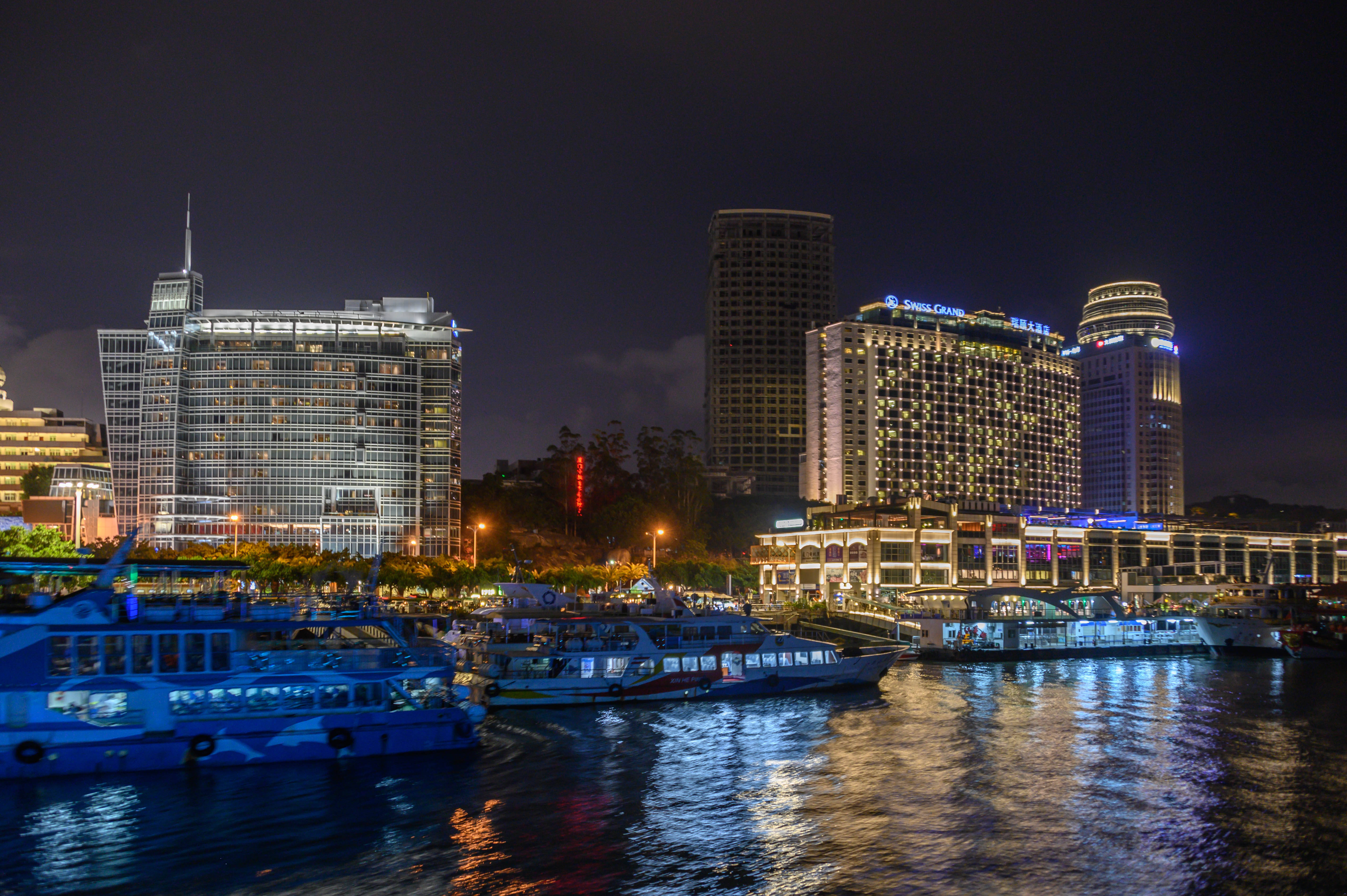 4年后再去厦门看到了金砖峰会上惊艳的鹭岛夜景不虚此行啊