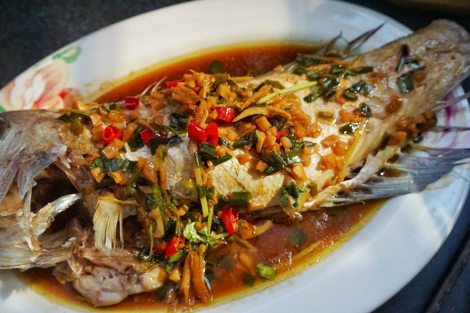 马头鱼这样做,不蒸也不煮,肉质坚实,香韧可口,没吃过的要试试_手机