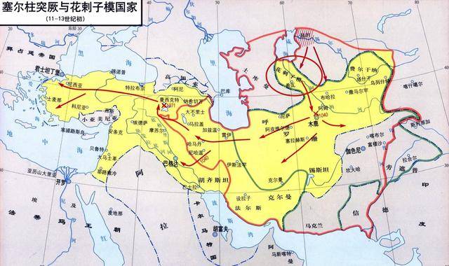 蒙古三次西征后的版图图片