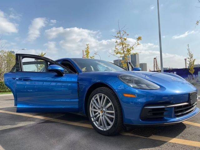 进口20款保时捷帕纳梅拉豪华超跑实拍现车