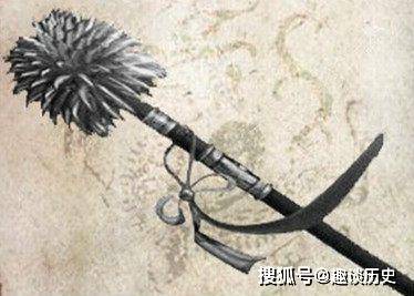 铁蒺藜骨朵刘备伐吴时,五溪蛮番王沙摩柯的成名兵器.