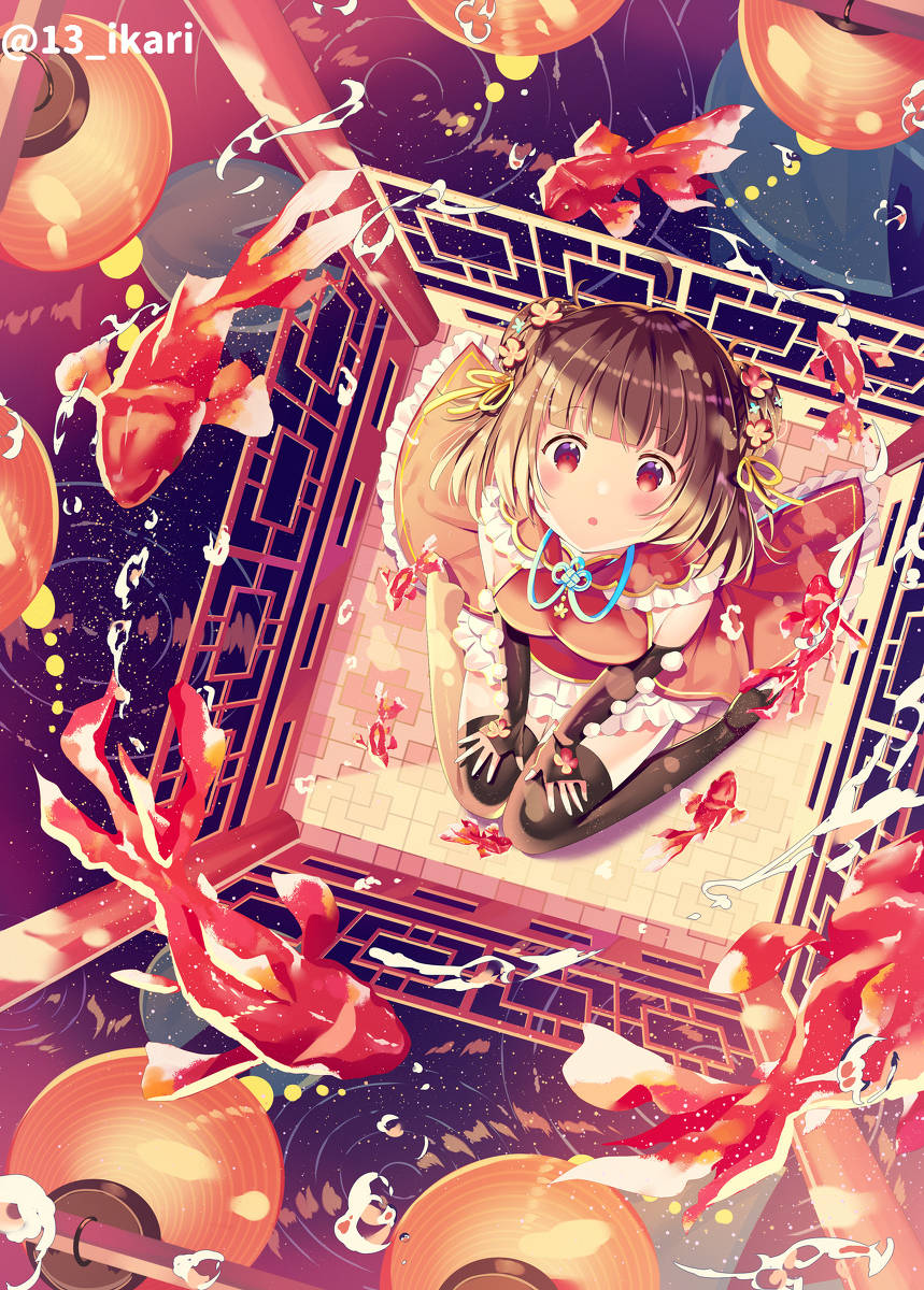 高角度的俯视视角怎么画?补补你的透视吧