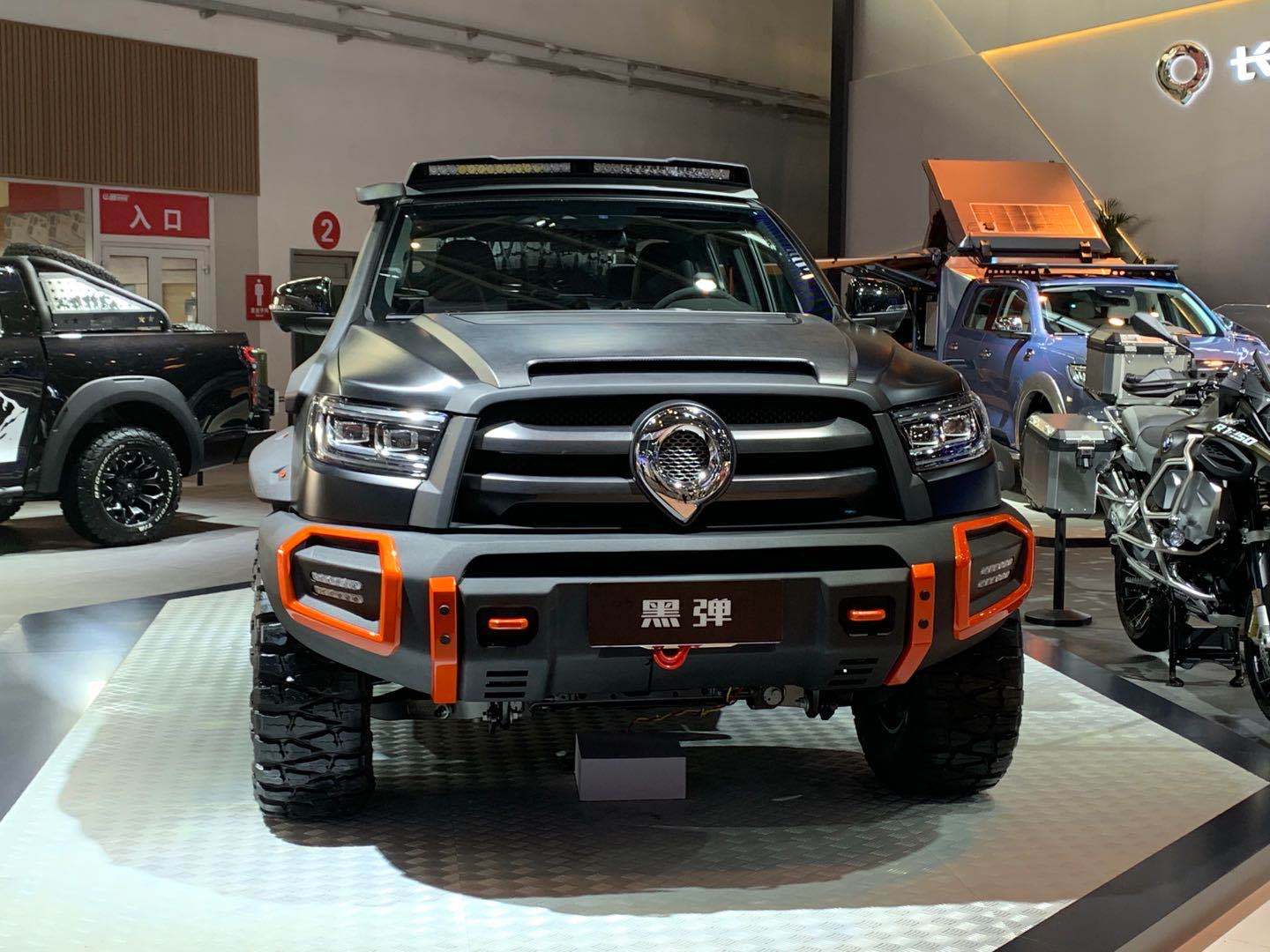 2020北京车展:长城炮黑弹特别版首发
