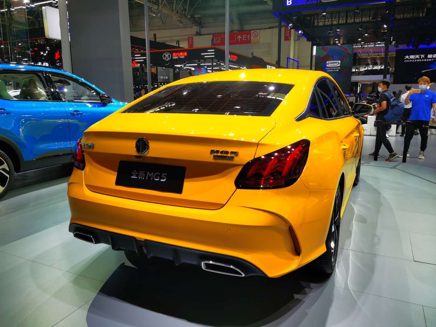 2020北京车展 | 名爵全新紧凑级轿车名爵5/紧凑级suv名爵领航亮相