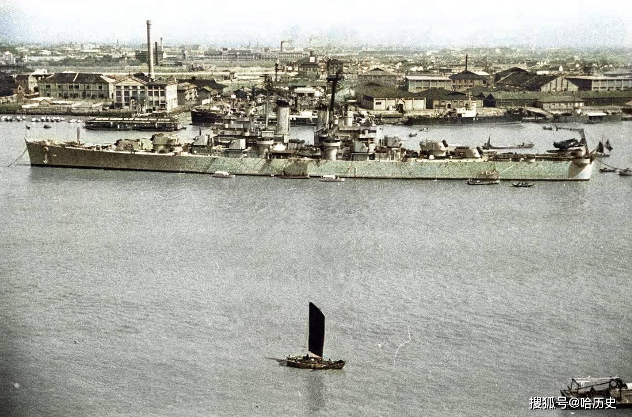 彩色修复老照片民国时期上海昔日繁华今日依旧