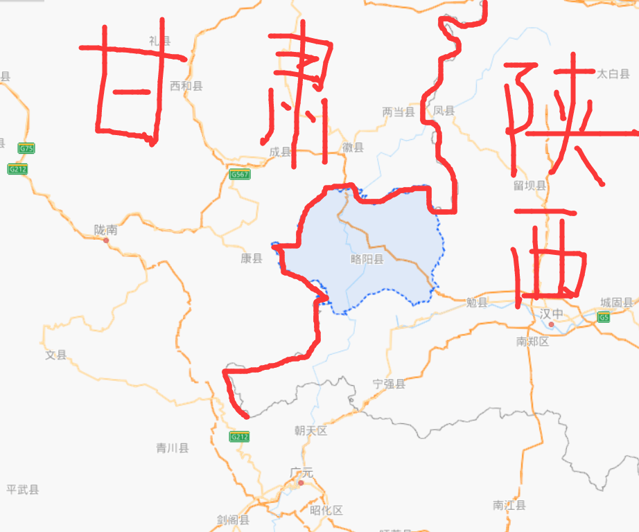 陕西省汉中市这一个宝藏县,位于陕甘交界处,黄金储量达50吨